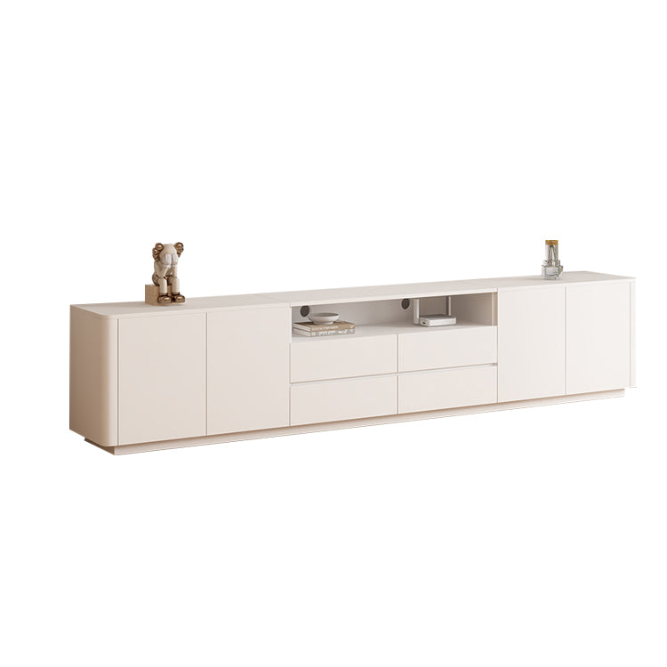 スライドレール 収納力抜群 扉収納 引き出し テレビ台 TVボード ローボード リビングボード リビングテーブル シンプルモダン ホワイト グレー DSG-T008 tomokagu