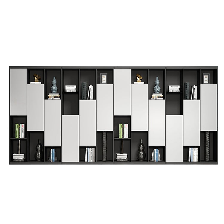 オフィス収納 収納キャビネット ファイリングキャビネット 書類整理棚 HDF エコ素材 分類収納 シンプルモダン ホワイト カスタマイズ可能 metamall