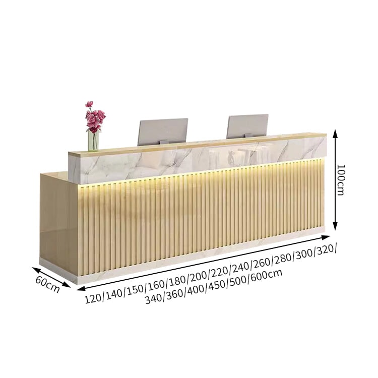 業務用 高級感 配線穴付き 受付カウンター レセプションデスク オフィス受付レジカウンター カウンター エントランス受付 カスタマイズ可能 JDT-T071 tomokagu