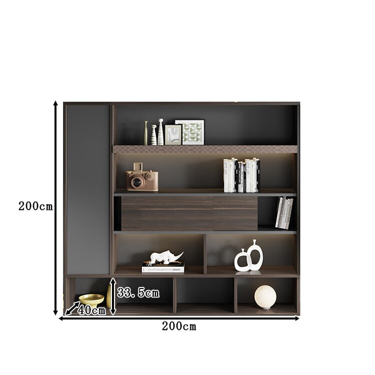 扉付き 隠す収納 オフィス用 ガラス扉収納 壁面収納 キャビネット 書類棚 役員収納庫 収納棚 ディスプレイラックオフィス収納 高級感 カスタマイズ可能 CWG-T010 TOMOKAGU