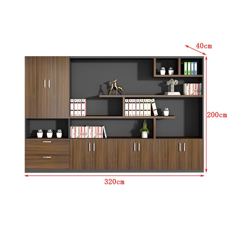 収納キャビネット キャビネット 収納 ワードローブ オープン式収納 扉付き 引き出し 取っ手 蝶番 物干し竿 機能的 使い勝手 実用 CWG-C082 chickagu