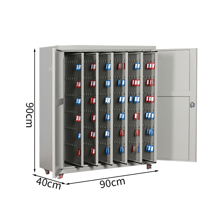 キャビネット キーボックス 収納 大容量 多段式 冷間加工 スライドレール キーフック 可動棚板 錠付き パスワードタイプ 指紋認証タイプ 実用 安全性 洗練 CWG-K063 tomokagu