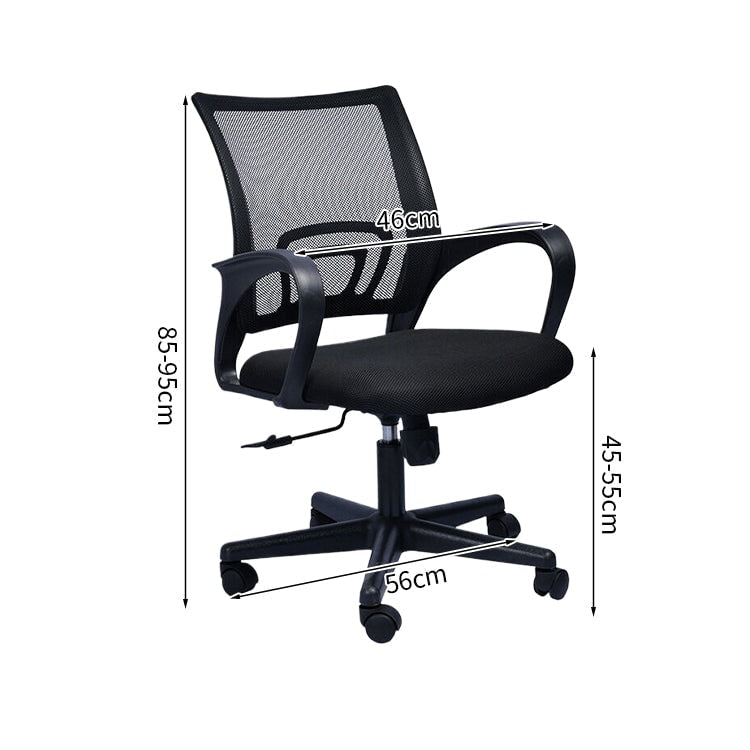 昇降回転式 ランバーサポート リクライニング メッシュ 通気性 高反発ウレタン 弾力性 チェア オフィスチェア 柔らか 快適 シンプル ブラック グリーン BGY-K-001