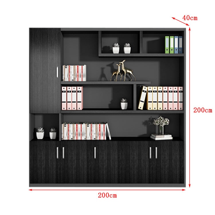 収納キャビネット キャビネット 収納 ワードローブ オープン式収納 扉付き 引き出し 取っ手 蝶番 物干し竿 機能的 使い勝手 実用 CWG-C082 chickagu