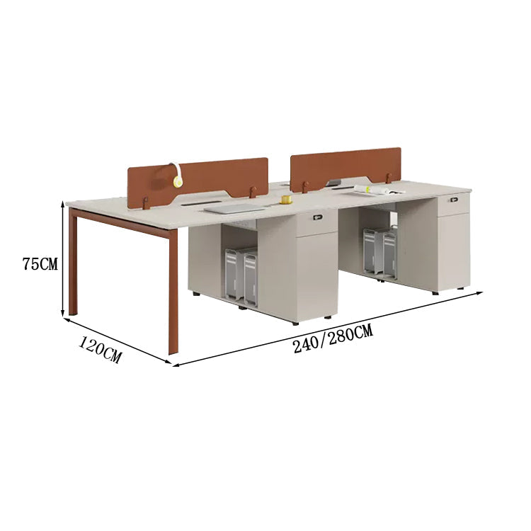 デスク オフィスデスク ワークデスク オフィス用 事務所用 コンセント 配線管理 メインフレーム収納 厚み トップパネル  モダン ミニマル ホワイト カスタマイズ可能 BGZ-K031 kaguyuasu