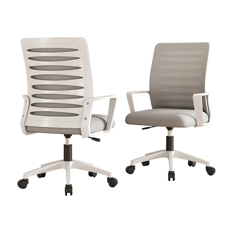 会議室用チェア ワークチェア バックパネル メッシュ生地 昇降椅子 高密度ウレタンフォーム ラテックスクッション PP樹脂 キャスター付き ブラック BGY-M011