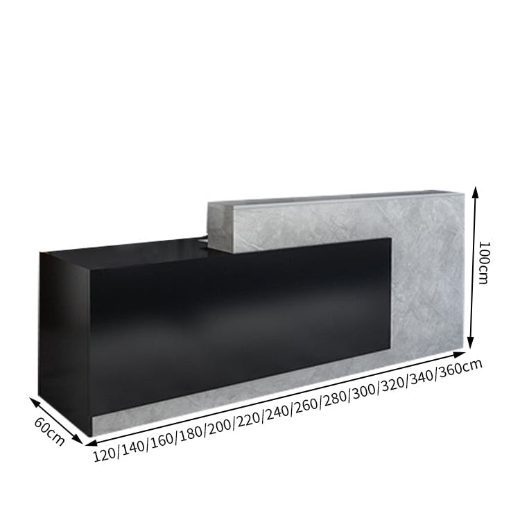 作業台 お洒落 鍵付き 荷物置き レジカウンター レジ台 引き出し付き カウンター レジ 業務用 飲食店 シンプル マーブル カスタマイズ可能 JDT-T034 tomokagu