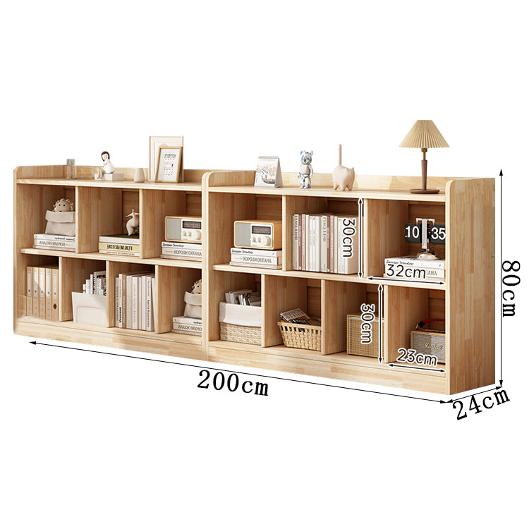 天然マツ材 オープン収納 ブックシェルフ 本棚 キャビネット ラック 収納家具 書類収納 絵本 漫画 グッズ 自宅用 省スペース 角丸 シンプル ナチュラル SNG-T015 tomokagu