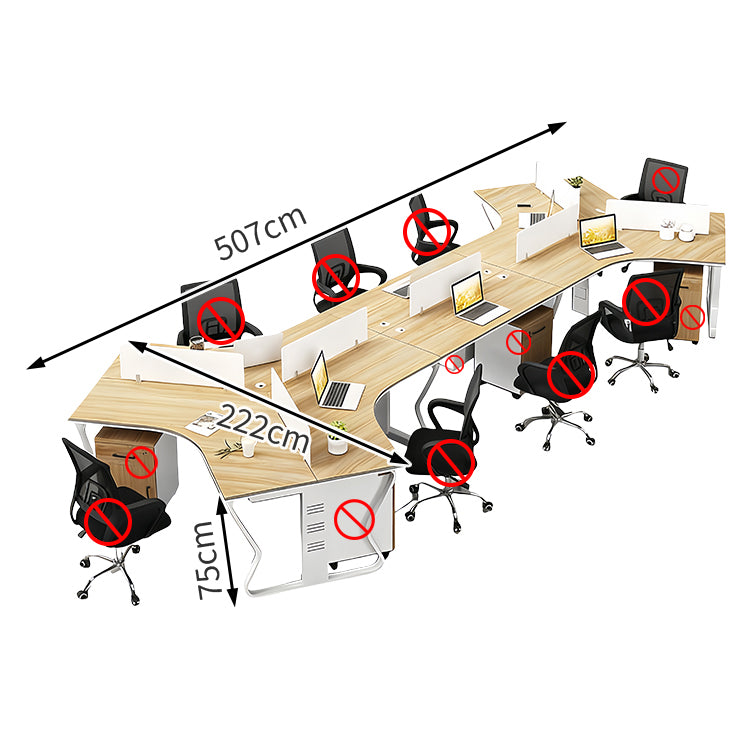 オフィスデスク-オフィス-デスク-モダン-シンプル-多機能キャビネット-エコ板材-パーティション-人間工学-sl-bgz-030