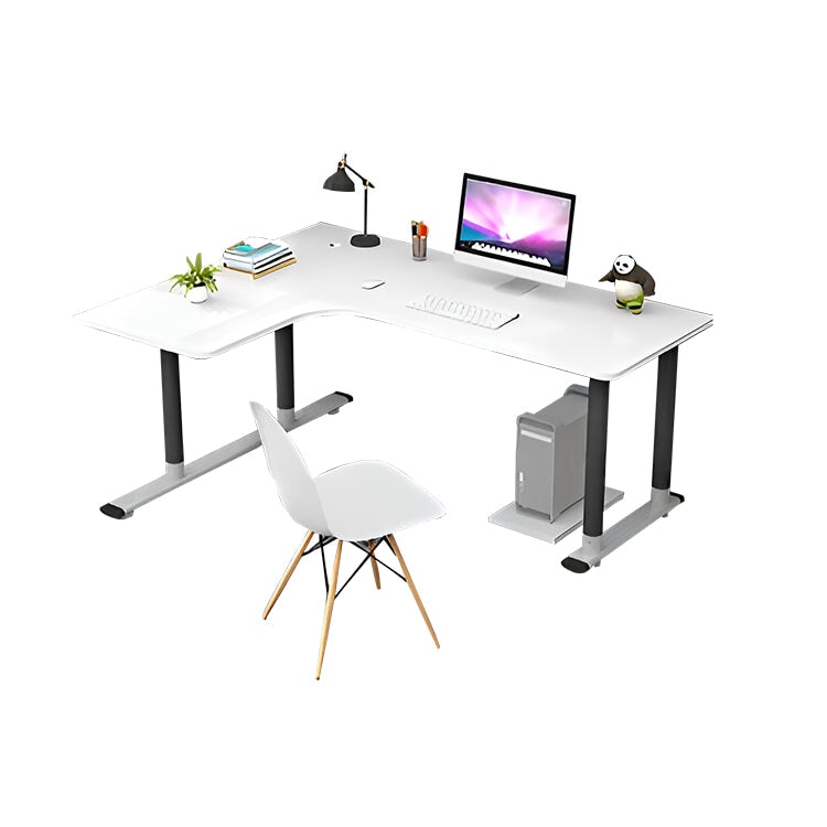 金属フレーム H字型 安定性 R仕上げ 配線穴キャップ 厚い天板 デスク パソコンデスク シンプル 木目調 簡素 実用 HD206-K  kaguyasu