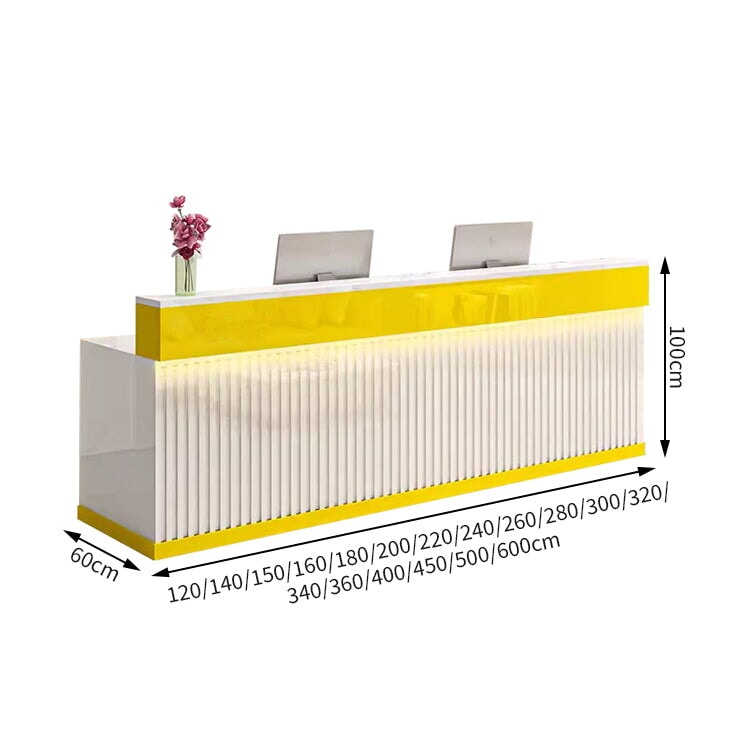 業務用 高級感 配線穴付き 受付カウンター レセプションデスク オフィス受付レジカウンター カウンター エントランス受付 カスタマイズ可能 JDT-T071 tomokagu