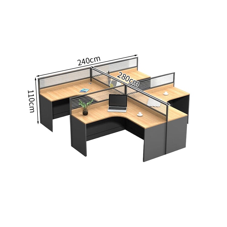 チェスト付き 移動可能 配線穴キャップ 集中力向上 デスク オフィスデスク コンセント増設可能 シンプル 実用 ナチュラル カスタマイズ可能 BGZ-K-229