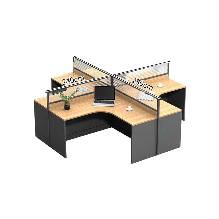チェスト付き 移動可能 配線穴キャップ 集中力向上 デスク オフィスデスク コンセント増設可能 シンプル 実用 ナチュラル カスタマイズ可能 BGZ-K-229