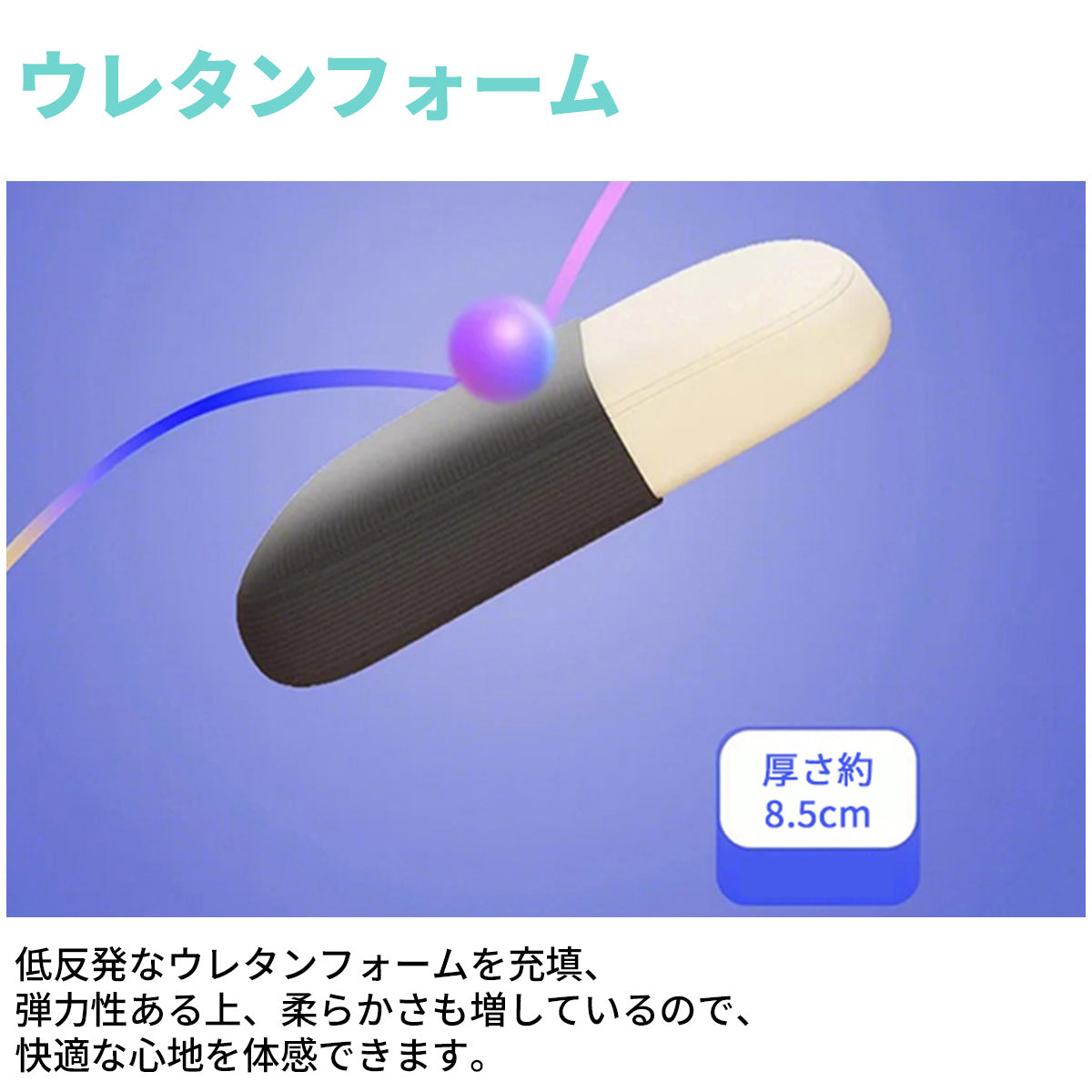ワークチェア オフィスチェア デスクチェア チェアー 人間工学 ランバーサポート リクライニング機能 高密度ウレタン BGY-S021