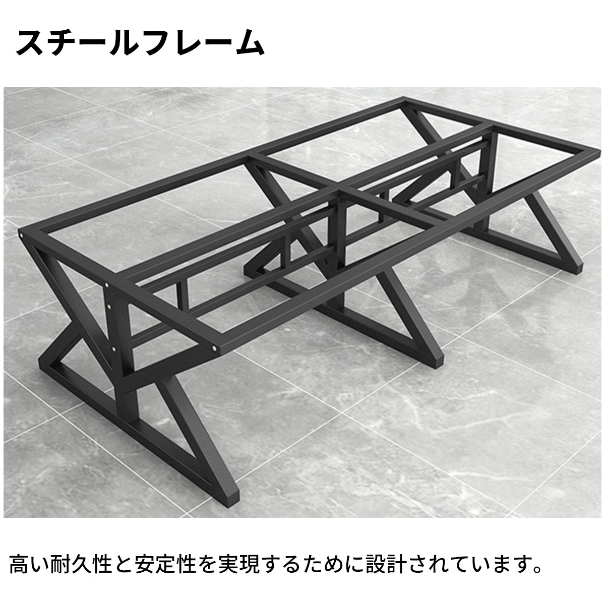 下肢空間 事務机 フリーアドレスデスク 会社用 複数人用オフィス デスクトップパネル 配線孔 木目調 メラミン化粧板 BGZ-S027