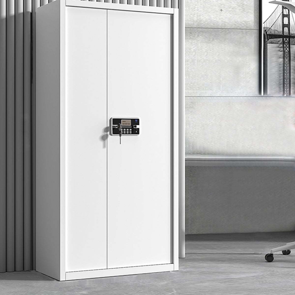 指紋認証 電子錠 冷間圧延鋼板 速い サイドキャビネット ファイリングキャビネット シンプル ホワイト グレー レッド  カスタマイズ可能 CWG-T076 TOMOKAGU