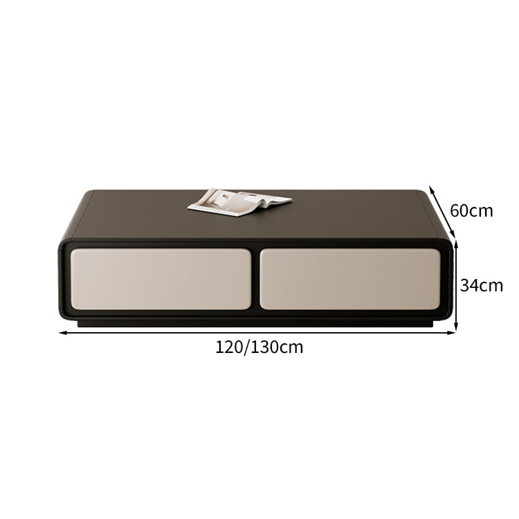 テレビ台 テレビボード TVボード モダン バイカラーデザイン 引き出し 収納力抜群 大容量 メラミン化粧板 配線孔付き DSG-T035