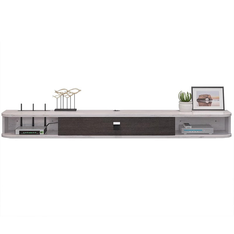 テレビボード テレビ台 TVボード 壁掛け式 省スペース メラミン化粧板 エコ素材 収納力抜群 大容量 R加工 DSG-T039