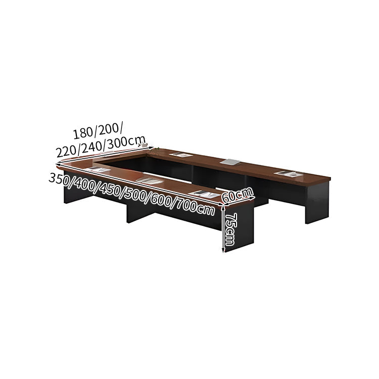 組み換え自由 幕板 安定性 分厚い天板 R仕上げ エコ板材 頑丈 耐久性 テーブル 会議用 会議テーブル 洗練 落ち着き 実用 ホワイト ナチュラル カスタマイズ可能 HYZ-K-091
