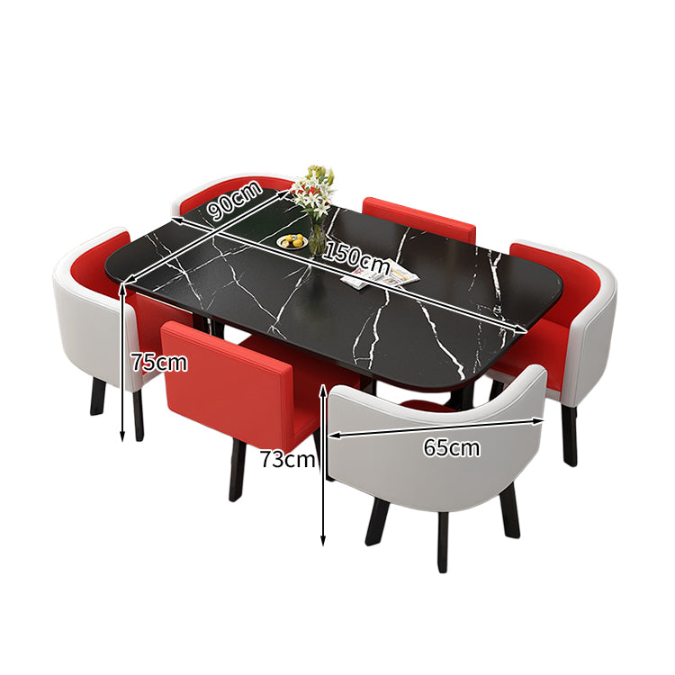 ミーティングテーブル 会議テーブル 洗練 シンプル 金属製脚 焼付ワニス メラミン化粧板 エコ素材 カスタマイズ可能 HYZ-T116