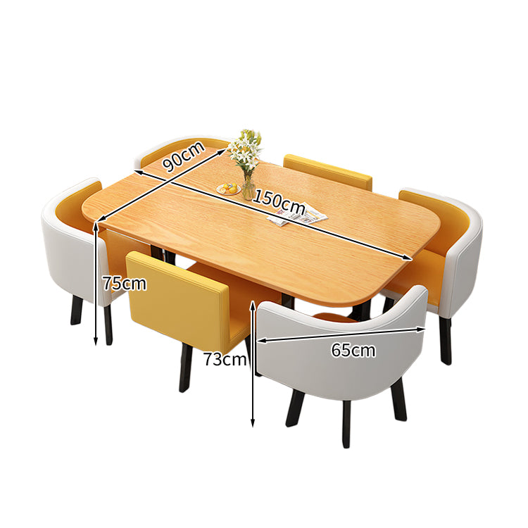 ミーティングテーブル 会議テーブル 洗練 シンプル 金属製脚 焼付ワニス メラミン化粧板 エコ素材 カスタマイズ可能 HYZ-T116