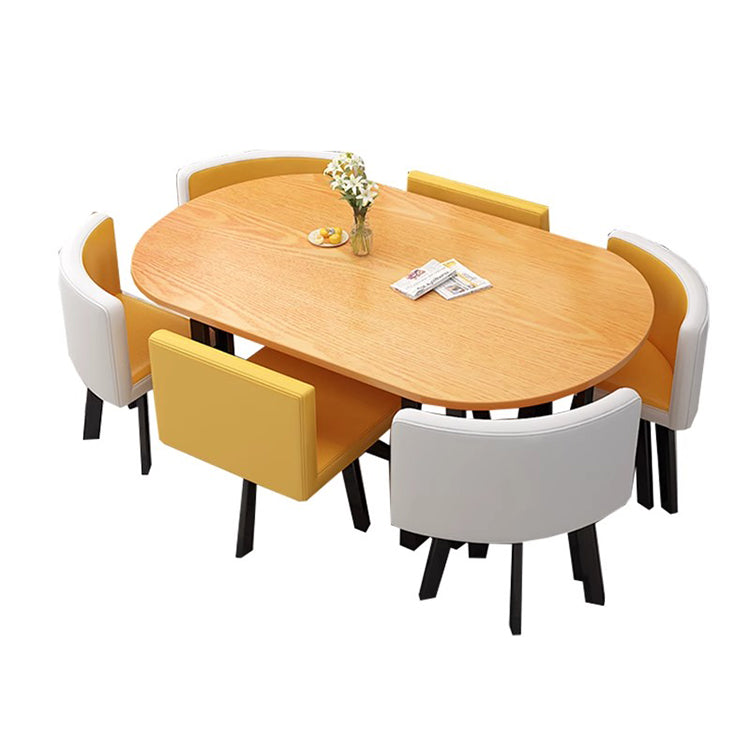 ミーティングテーブル 会議テーブル 洗練 シンプル 金属製脚 焼付ワニス メラミン化粧板 エコ素材 カスタマイズ可能 HYZ-T116