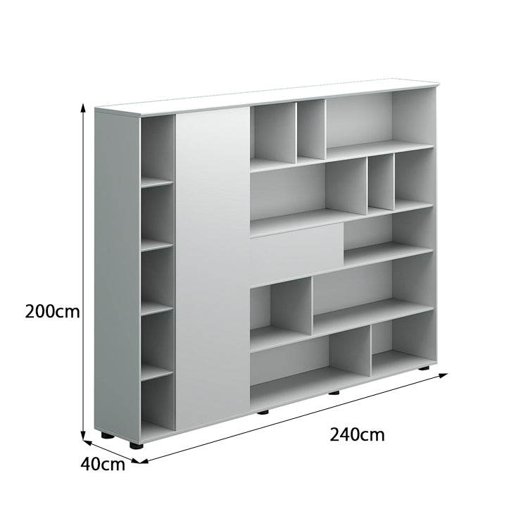 キャビネット 収納キャビネット 収納 シンプル 大容量 ダイヤル錠 焼付塗装 洗練 カスタマイズ可能 MG-CWG-LLS-31
