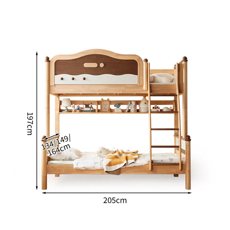 水性塗料 パームマットレス 二段ベッド はしご モダン 引き出し 天然木 落下防止ガード オシャレ SCC-T005