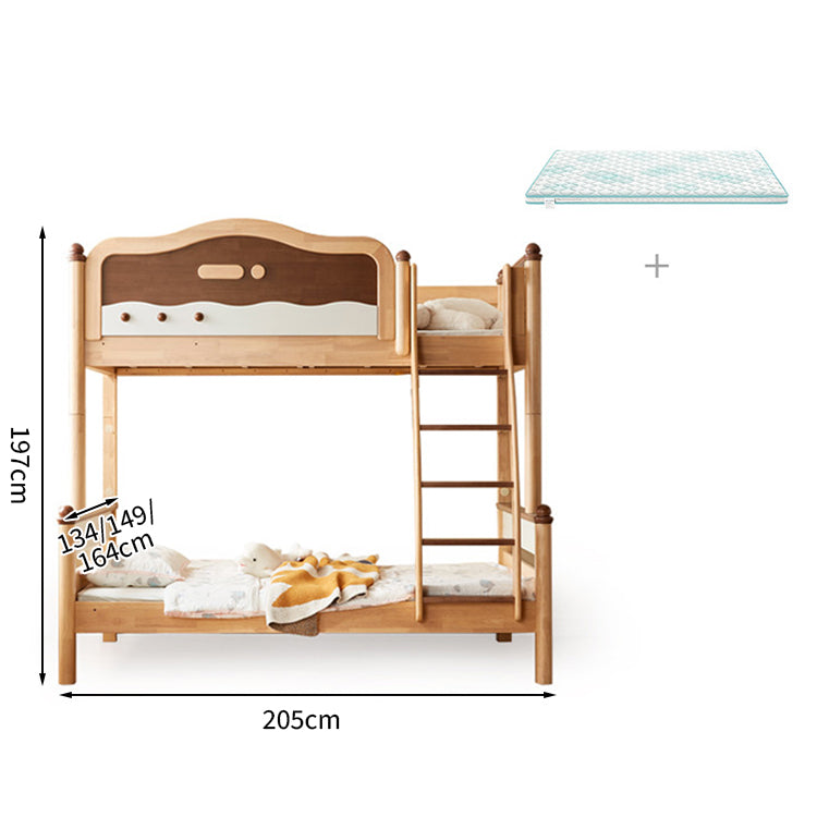 水性塗料 パームマットレス 二段ベッド はしご モダン 引き出し 天然木 落下防止ガード オシャレ SCC-T005