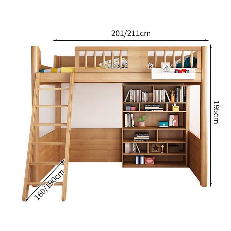 オシャレ モダン シック 二段ベッド ベッド パーム 木目調 大容量 分類収納 ブナ メラミン化粧板 無毒無臭 SCC-T011