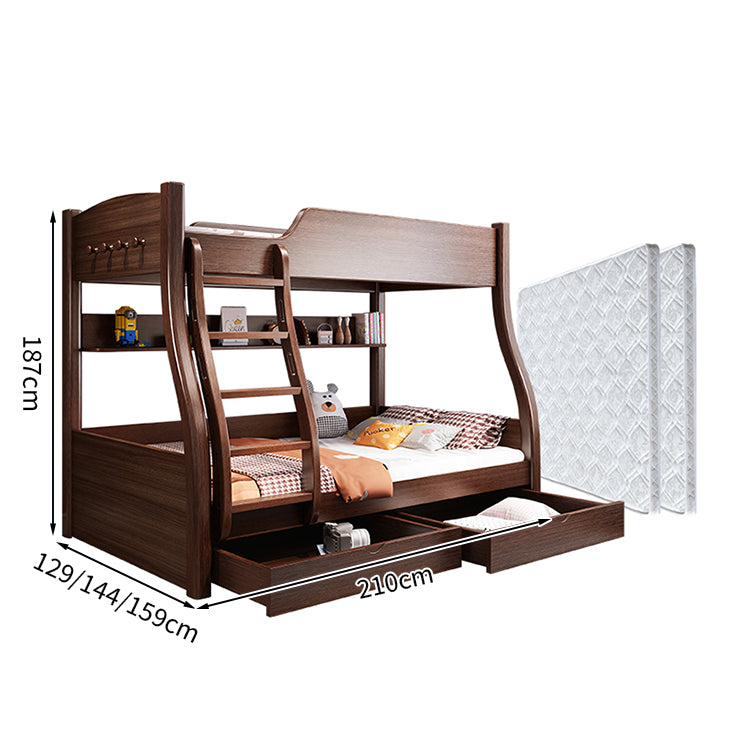 ガード パームマットレス スライドベッド付き 引き出し 二段ベッド  おしゃれ はしご 天然木 SCC-T016