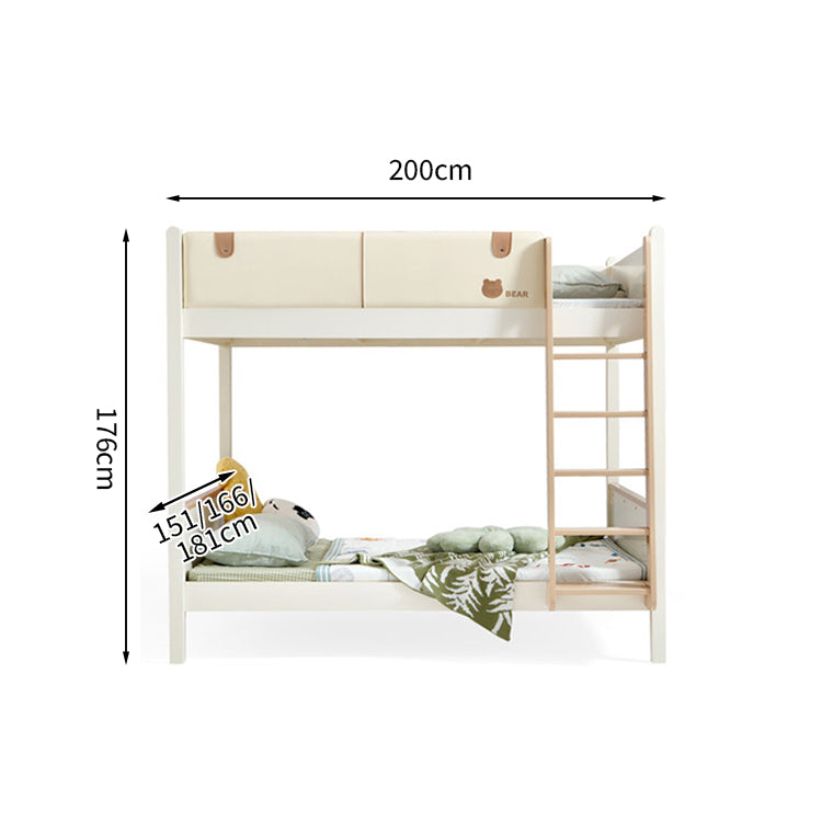 落下防止ガード 頑丈 二段ベッド はしご メラミン化粧板 モダン おしゃれ ベージュ SCC-T022