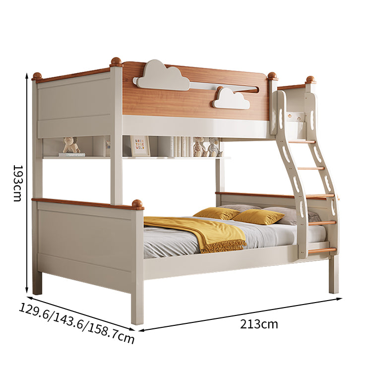 スライドベッド付き 引き出し  落下防止ガード 二段ベッド  水性塗料 天然木 モダン おしゃれ SCC-T028