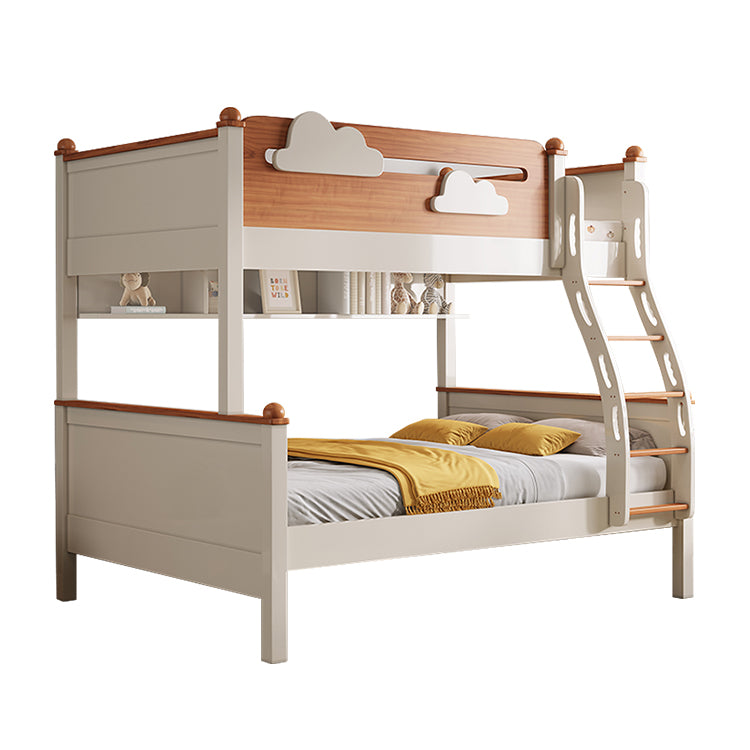 スライドベッド付き 引き出し  落下防止ガード 二段ベッド  水性塗料 天然木 モダン おしゃれ SCC-T028