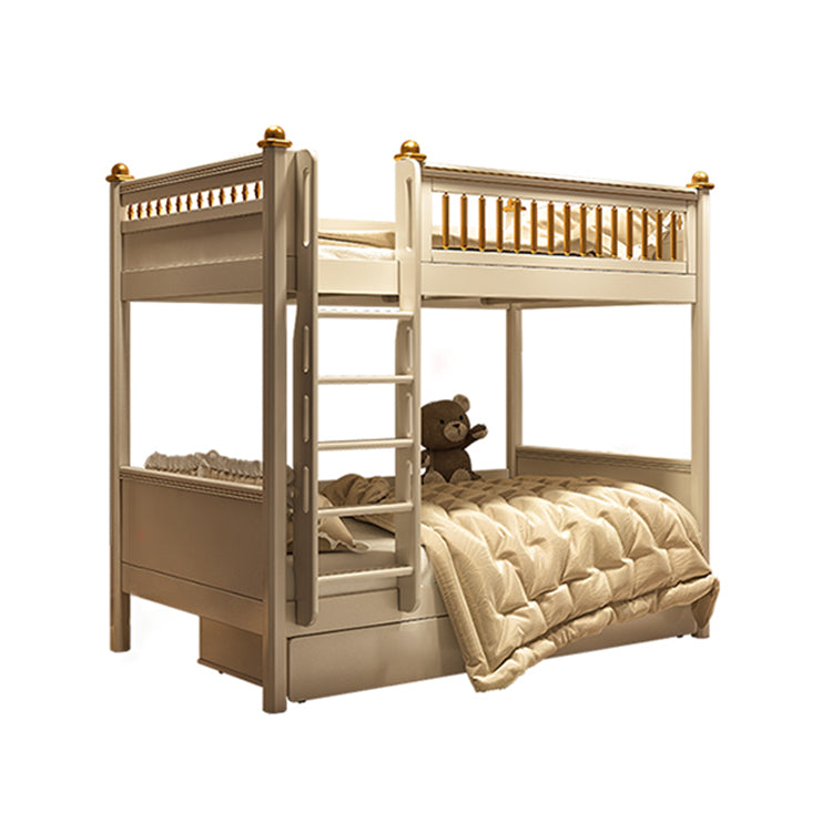 モダン オシャレ シック 二段ベッド 階段 はしご 収納 大容量 面取り加工 パーム ラバーウッド 天然木 カスタマイズ可能 SCC-T042