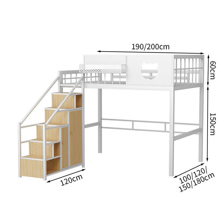 二段ベッド ベッドガード ベッド デスク 収納 階段 使い勝手 シンプル 安定性 スチールフレーム オープン収納 ワードローブ カスタマイズ可能 SCC-T049
