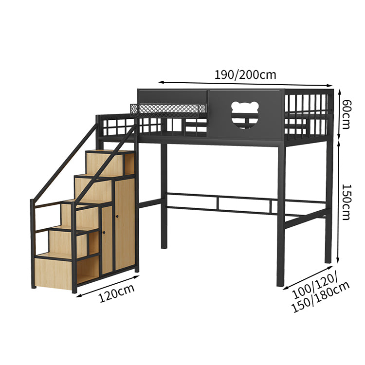 二段ベッド ベッドガード ベッド デスク 収納 階段 使い勝手 シンプル 安定性 スチールフレーム オープン収納 ワードローブ カスタマイズ可能 SCC-T049