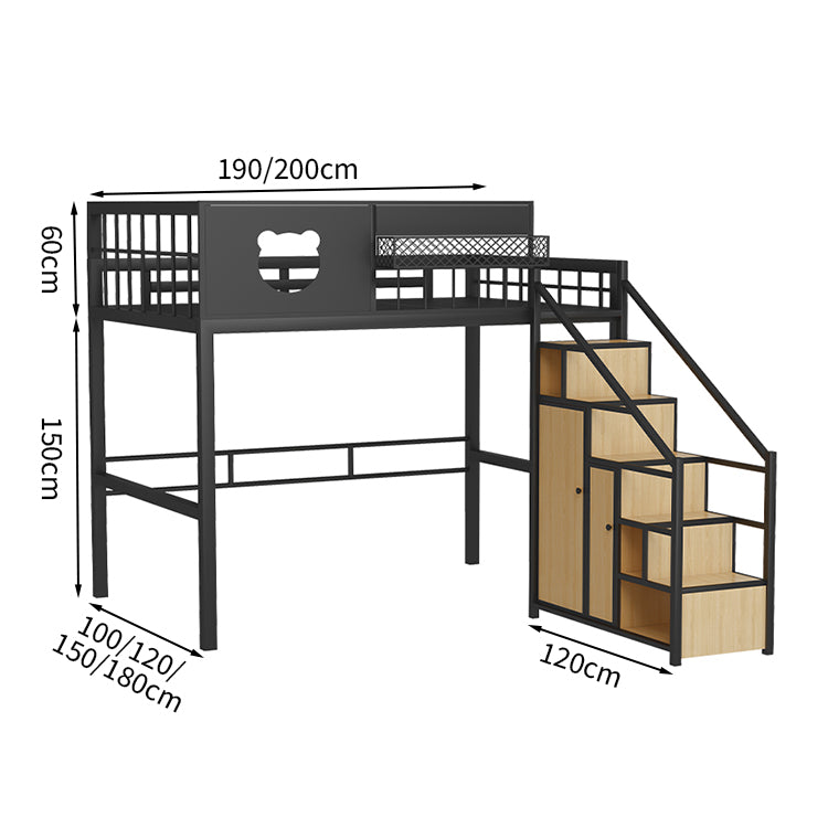 二段ベッド ベッドガード ベッド デスク 収納 階段 使い勝手 シンプル 安定性 スチールフレーム オープン収納 ワードローブ カスタマイズ可能 SCC-T049