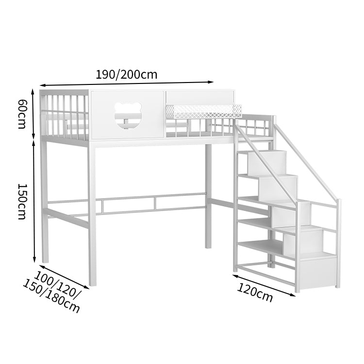 二段ベッド ベッドガード ベッド デスク 収納 階段 使い勝手 シンプル 安定性 スチールフレーム オープン収納 ワードローブ カスタマイズ可能 SCC-T049