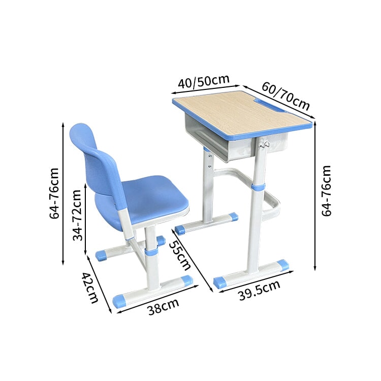 引き出し付き エコ コンパクト 学習机 勉強机 子供 デスク シンプル 大きい 可愛い グレー カスタマイズ可能 XXZ-T001 tomokagu