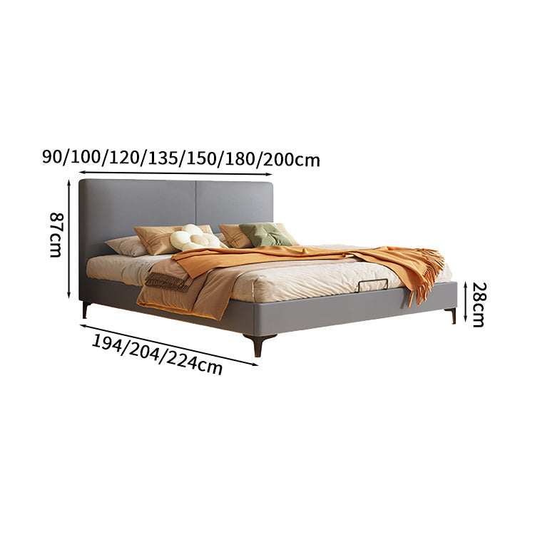 PUレザー 補強脚 アジャスター ウレタンフォーム LEDライト ベッド キング サイズ 二人用 天然木 カスタマイズ可能