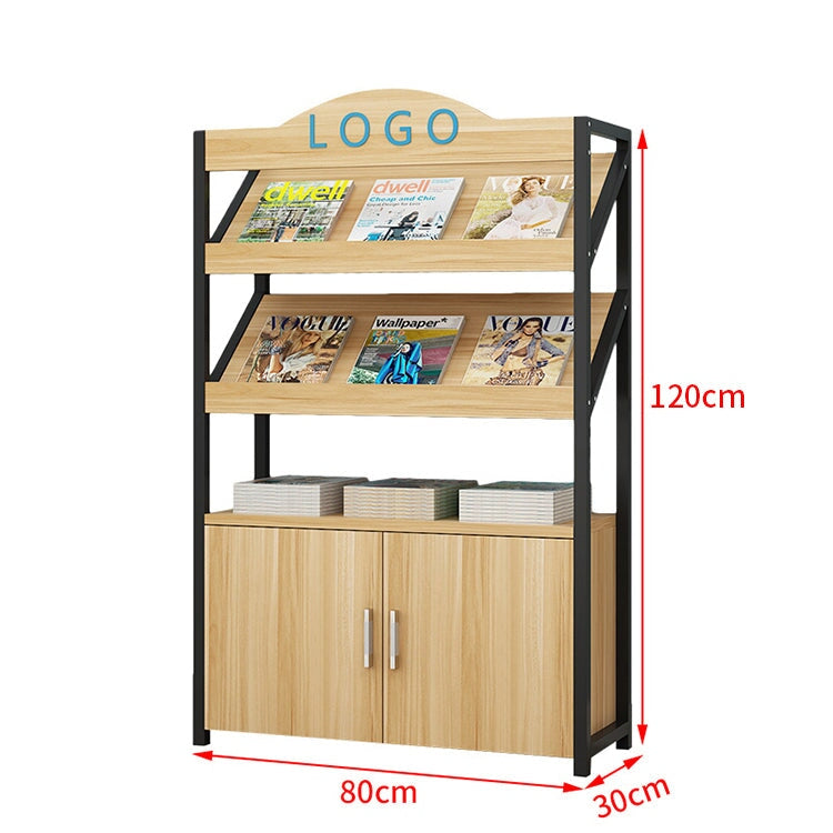 マガジンラック ディスプレイラック 書類整理棚 雑誌入れ 木目調 高耐荷重 アジャスター付き 緩衝蝶番付き 扉付き収納 シンプルモダン ホワイト ナチュラル KAGUYASU