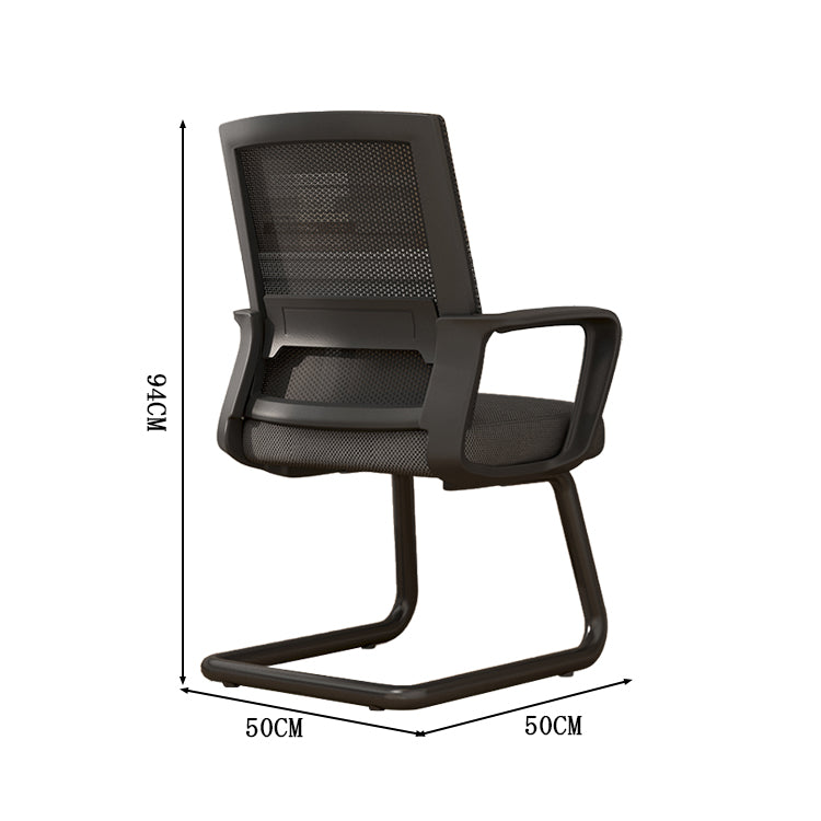 人間工学 ラテックス ウレタン メッシュ生地 可動式ランバーサポート ワークチェア オフィスチェア チェア エルゴノミクスデザイン シンプル ブラック BGY-T072 TOMOKAGU