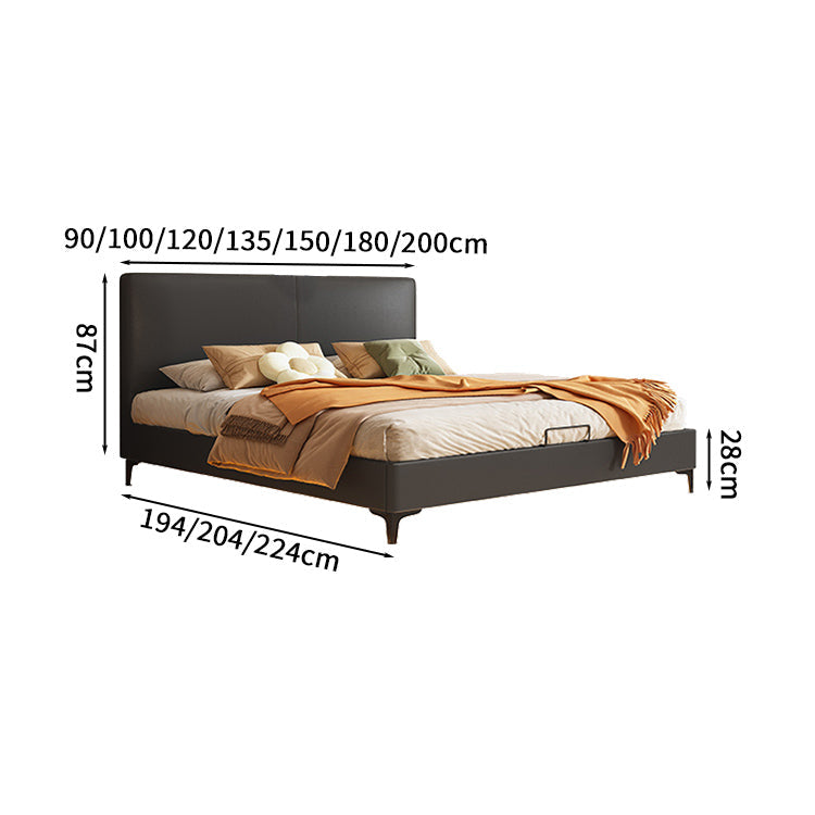 PUレザー 補強脚 アジャスター ウレタンフォーム LEDライト ベッド キング サイズ 二人用 天然木 カスタマイズ可能