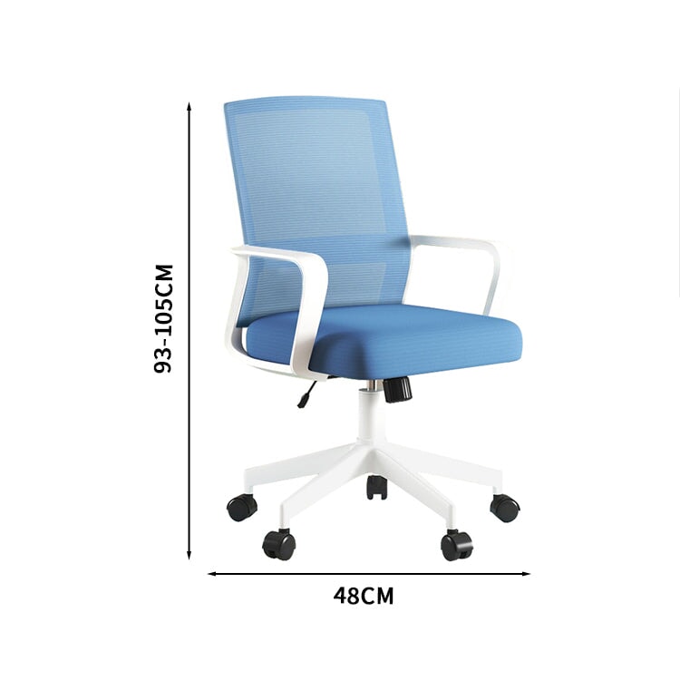 メッシュ生地 ハイバック PU製キャスター付き 腰痛 オフィスチェア オフィスチェアー パソコンチェア ワークチェア PCチェア コンパクト カスタマイズ可能 BGY-T006 TOMOKAGU