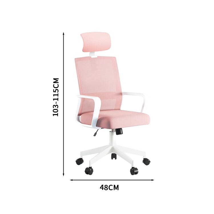メッシュ生地 ハイバック PU製キャスター付き 腰痛 オフィスチェア オフィスチェアー パソコンチェア ワークチェア PCチェア コンパクト カスタマイズ可能 BGY-T006 TOMOKAGU