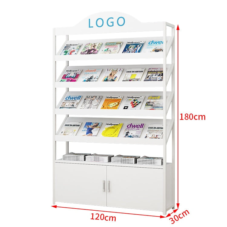 マガジンラック ディスプレイラック 書類整理棚 雑誌入れ 木目調 高耐荷重 アジャスター付き 緩衝蝶番付き 扉付き収納 シンプルモダン ホワイト ナチュラル KAGUYASU