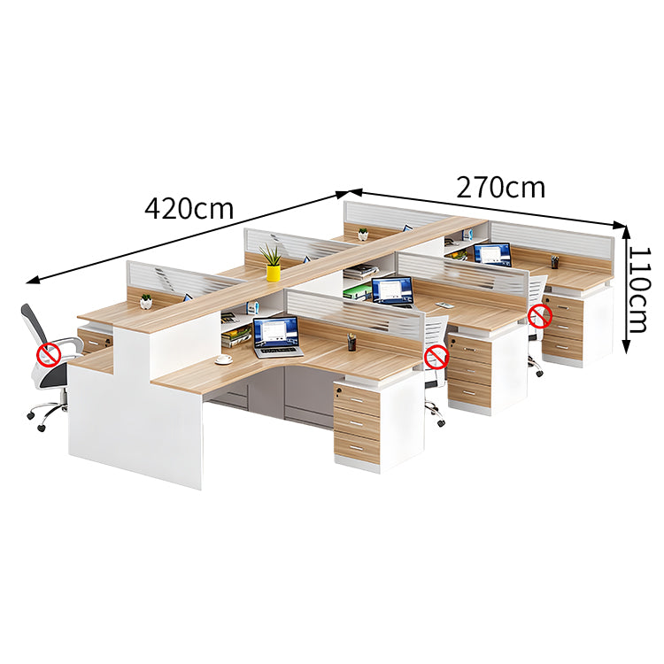 オフィスデスク オフィス デスク L字型デスク 収納スペース ロック付き 高品質 シンプル カスタマイズ可能 SL-BGZ-022