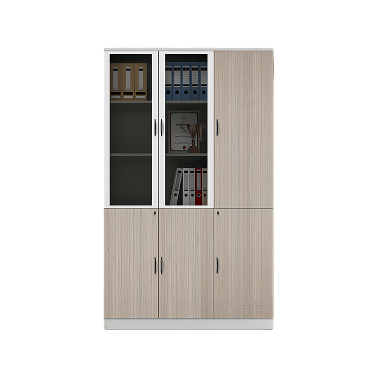 収納キャビネット キャビネット ロック付き メラミン化粧板 蝶番 シンプル 洗練された 高級感 カスタマイズ可能 MG-CWG-GH17