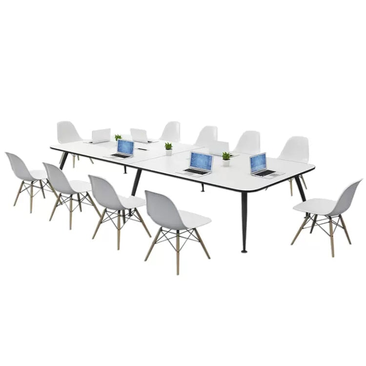 高耐荷重 会議用テーブル ミーティングテーブル おしゃれ 会議机 会議テーブル 長机 会議室 打ち合わせ ホワイト カスタマイズ可能 HYZ-T010 tomokagu